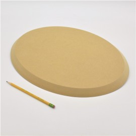 Oval 13 x 17 Pottery Form by GR Pottery Forms